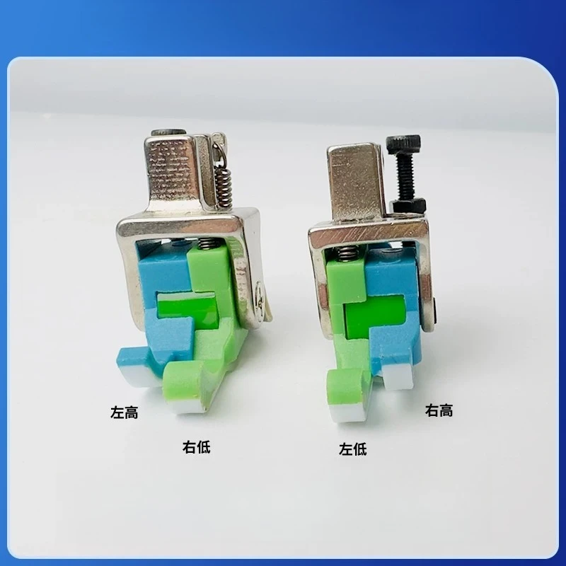 Teflon Step Roller Presser Foot, Universal for All Fabric Thicknesses, Wear-Resistant Smooth Sewing