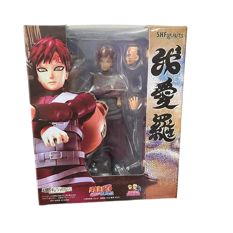 In Stock Naruto Shfiguarts Gaara Anime Action Figure Gaara  Decoration Model Joints Movable Toys Collection Doll Hoilday Gifts