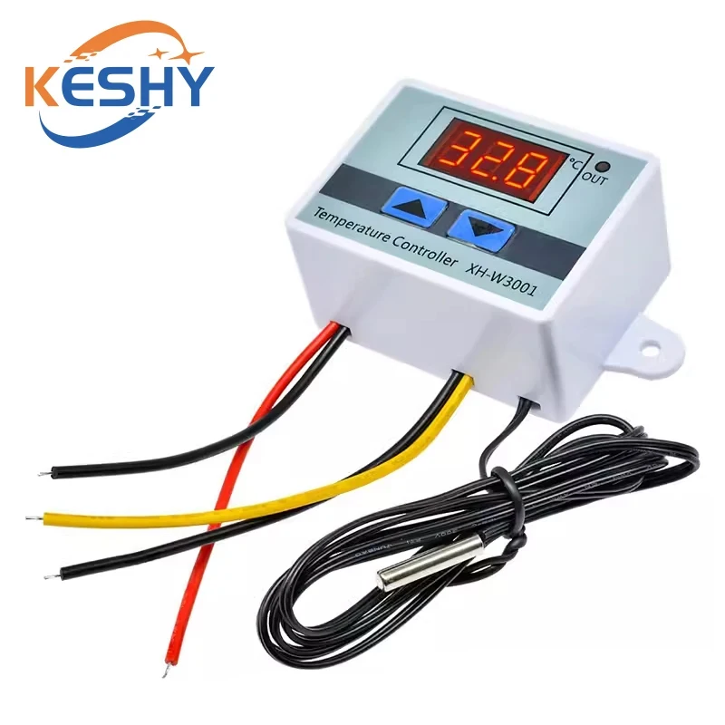 

W3001 110V 220V 12V 24V Digital Temperature Controller Thermostat Thermoregulator Aquarium Incubator Water Heater Temp Regulator