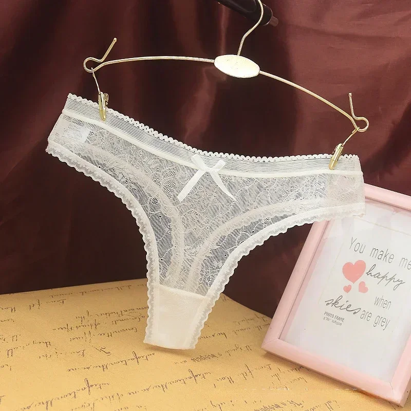 

Women's sexy lace jacquard thong women's panties