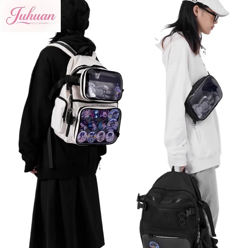 Japan Daily Detachable Dual-purpose Ltabag Small Food Intake Student Large Capacity Two-dimensional Backpack College Schoolbag