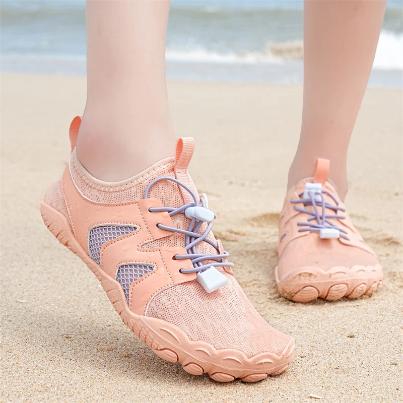 

2025 New arrival WOMAN Water Shoes Aqua Shoes Quick Drying Anti-Slip Five Finger Wear-Resistant High-Quality Sneakers Size 35-42