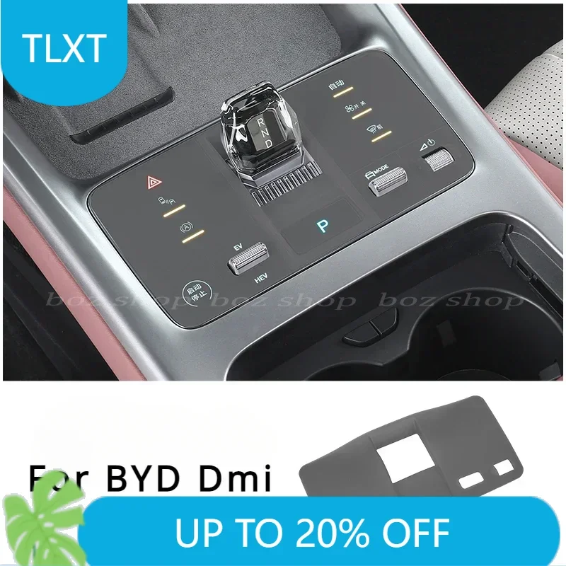

Для BYD Seal DMI центральная пленка для кнопок управления, силиконовая защитная накладка, специальные принадлежности для модификации салона автомобиля