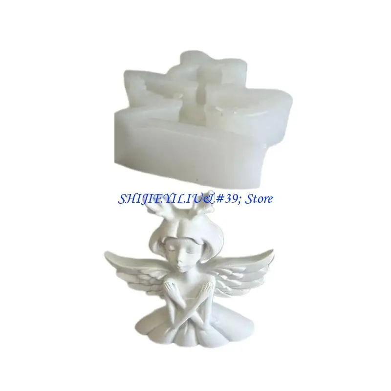 e21f Angel Girl Molds DIY epoxy resin molds table mold mould