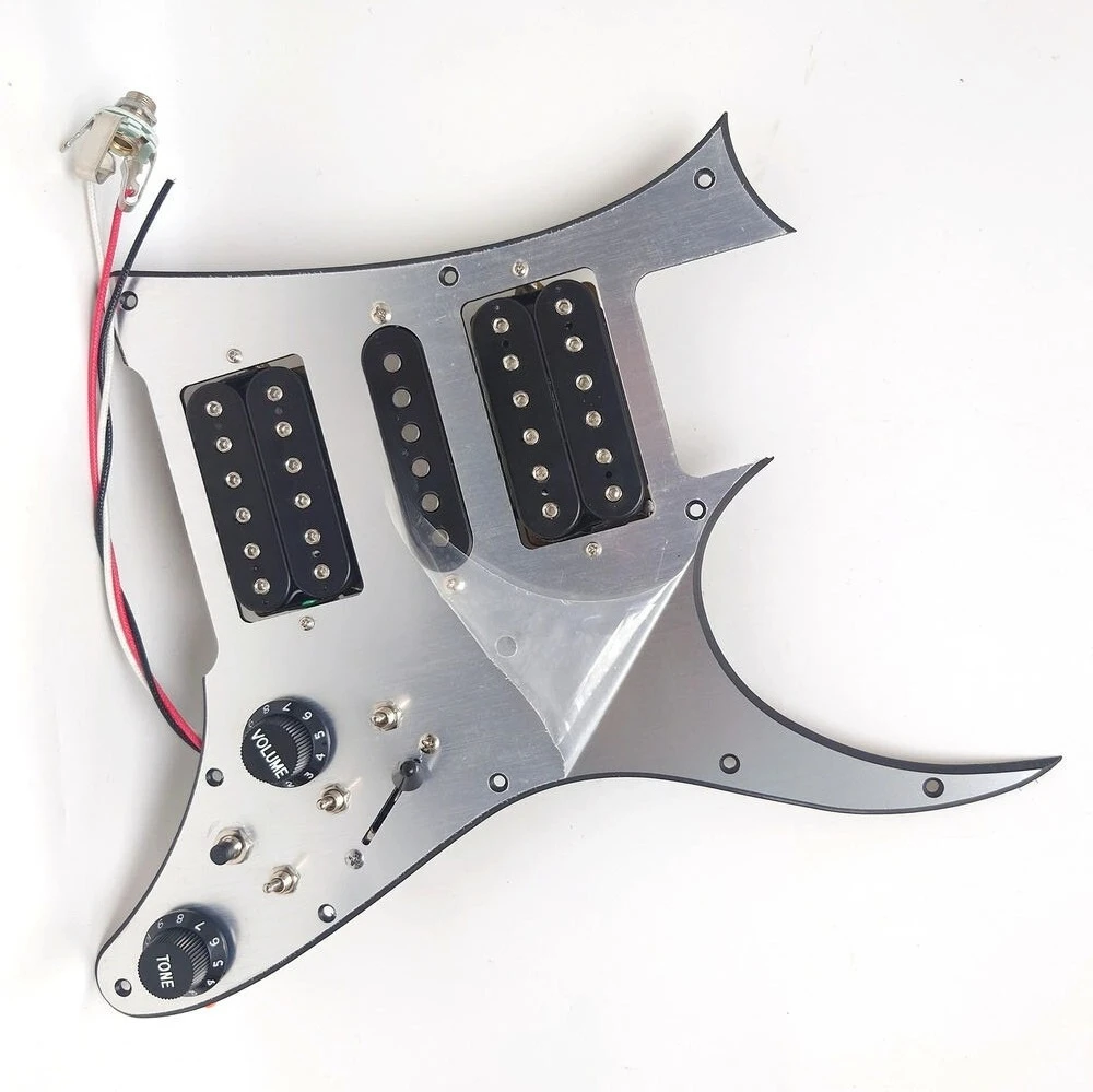

HSH Prewired Loaded Pickguard Alnico 5 Humbucker Pickups for R/G Style Guitar