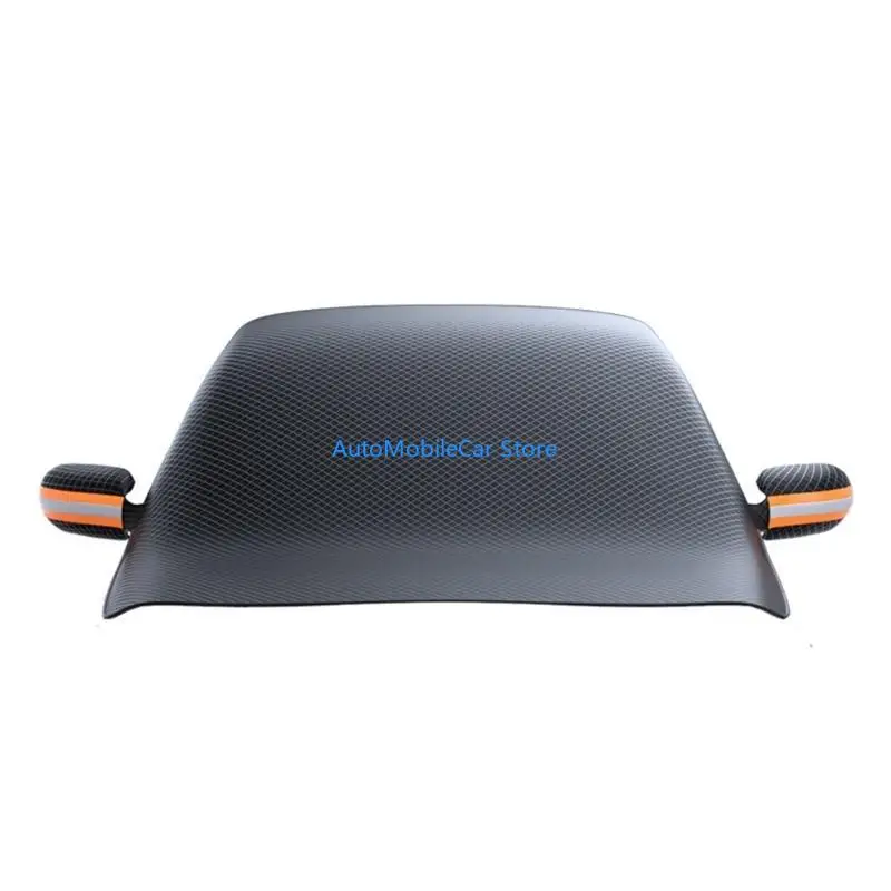 

G8TE Winter Windshield Cover Ice Removal Wiper Protectors Cover Oxford