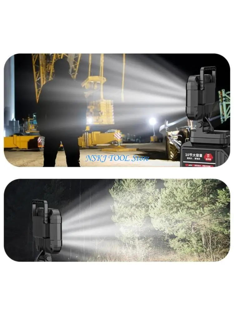 L8RC Heavy dutys LED Work Light 32W 3000Lumens For DCB206 20V Lithium Batteries