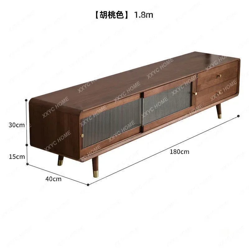 Storage Normal Brown Tv Stand Dark Brown Design Minimalist Modern Tv Cabinet Living Room Nordic Mueble Televison Furniture