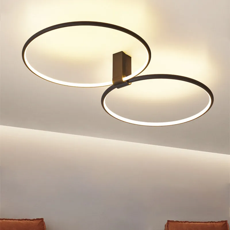 

Modern Minimalist LED Chandeliers Indoor Light For Bedroom Study Balcony Living Room HOME Decoration Chandelier Luster Lamps