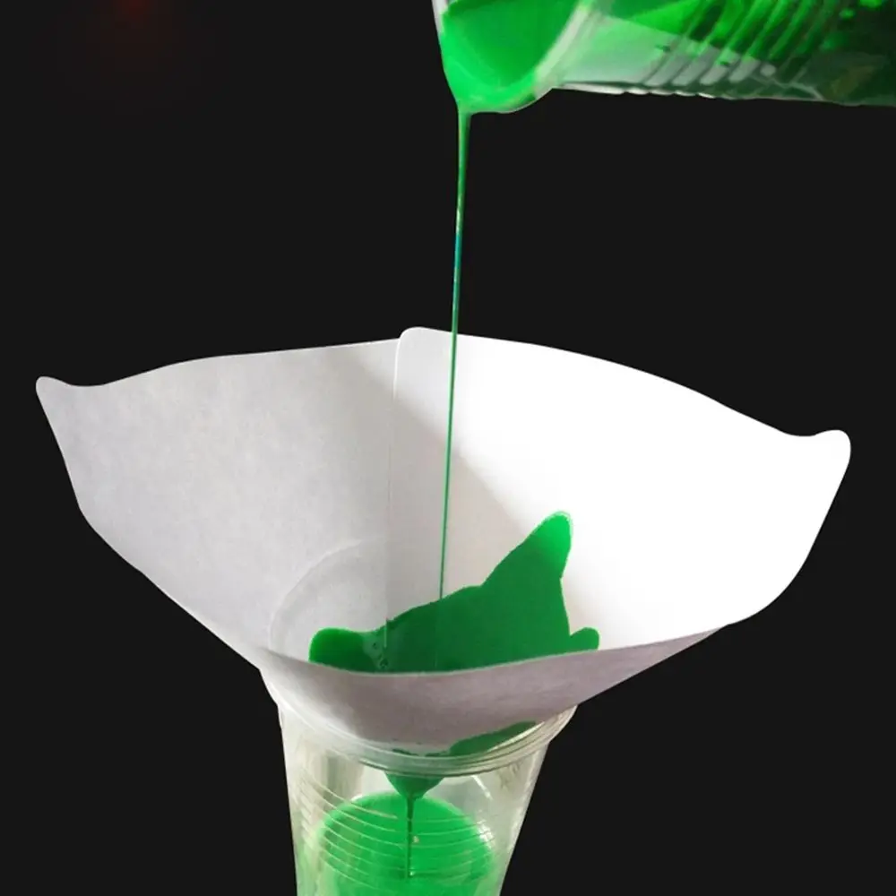 Nylon Micron Paint Strainers Net 100 Mesh Purifying Straining Cup Paint Filter Funnel Paper Paper Funnels Paint Filter