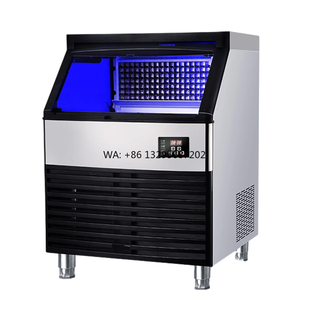 

Commercial Ice Maker Shop Automatic Making Ice Large Capacity Cube Machine Bar Ice Maker