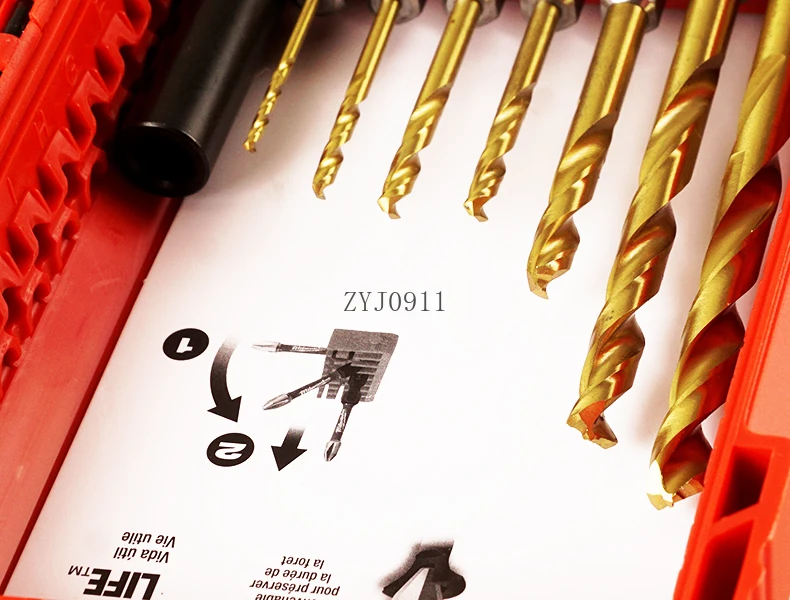 Аксессуары для сверл Пакетный набор рукавов Магнитная внутренняя шестигранная электрическая дрель Пакет