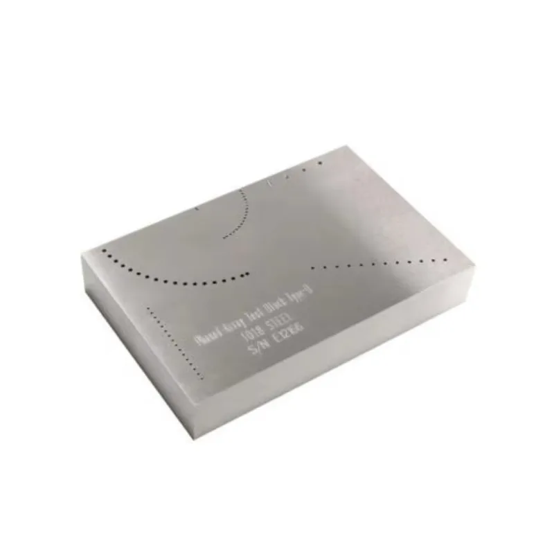 

B Type MM 1018 Steel for Test Block for Phased Array Assessment ASTM E2491 Instrument Parts & Accessories