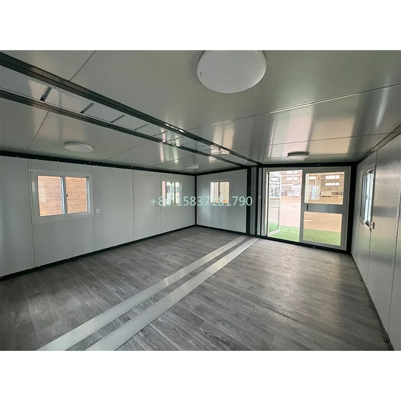 Portable Container House Staff Dormitory Widely Application Folding House Luxury Villa Prefabricated Mobile Home Container Spain