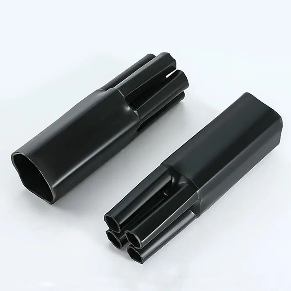 New 2/3/4/5/Core Heat Shrink Wrap Tube With Glue Black Separate Branch Splitter Waterproof Cable Terminal Sleeve