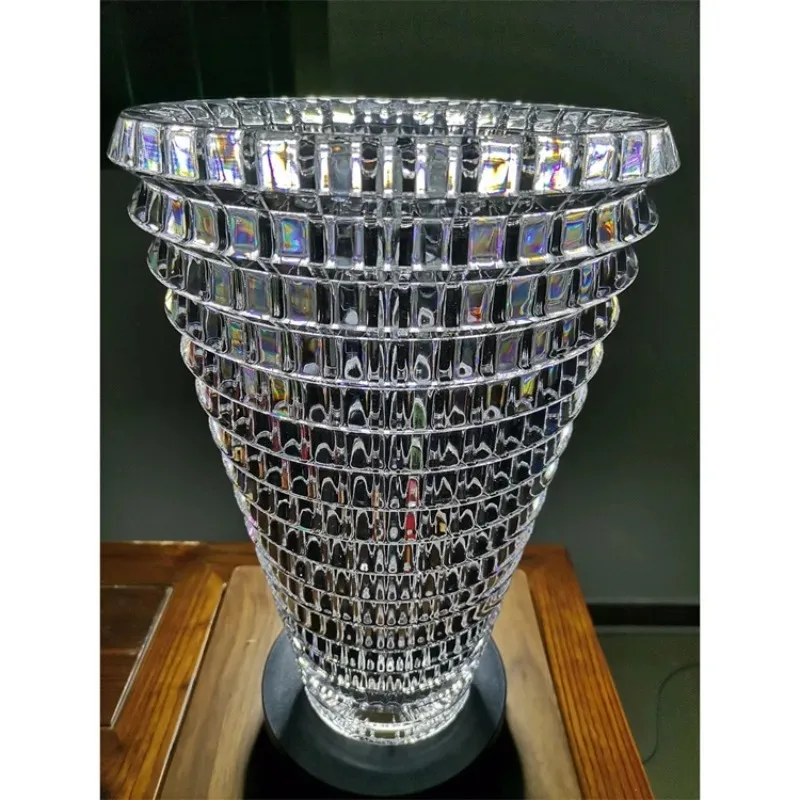 Luxury France Baccarats Premier Vase High-end Crystal Bottle Home Decor Items for Wedding Tabletop Floor Gift