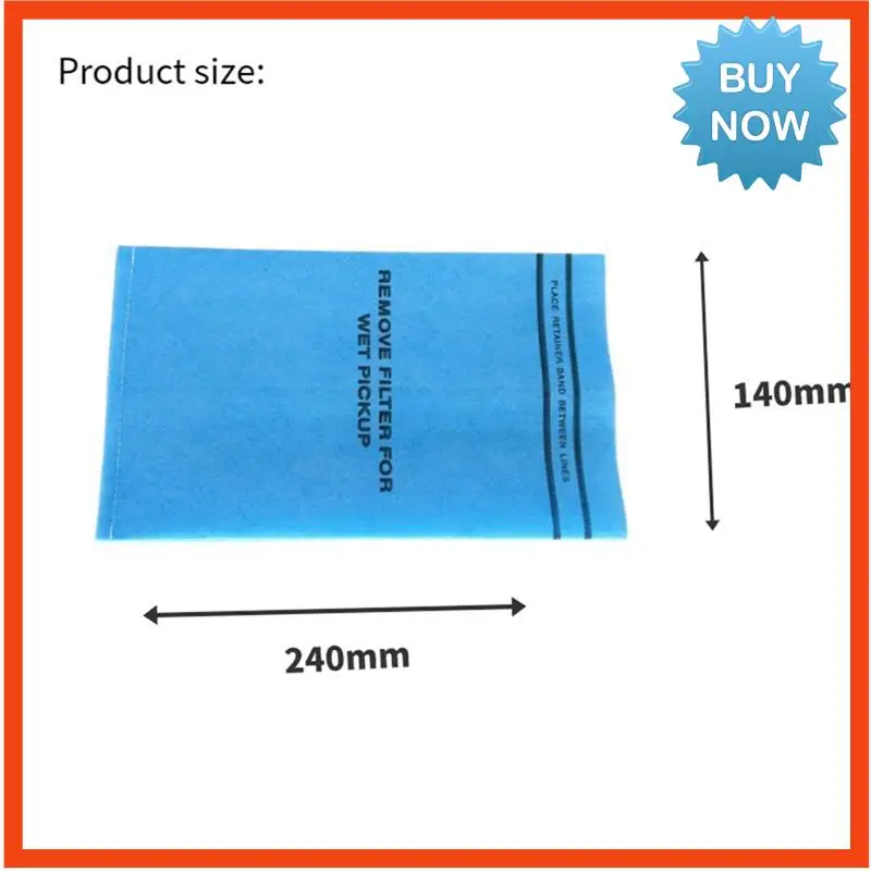 BISM WS01025F2 كيس مرشح الرطب والجاف للحرفي 9-38737 المكانس الكهربائية مع أشرطة الاحتفاظ استبدال VF2000 12 + 4