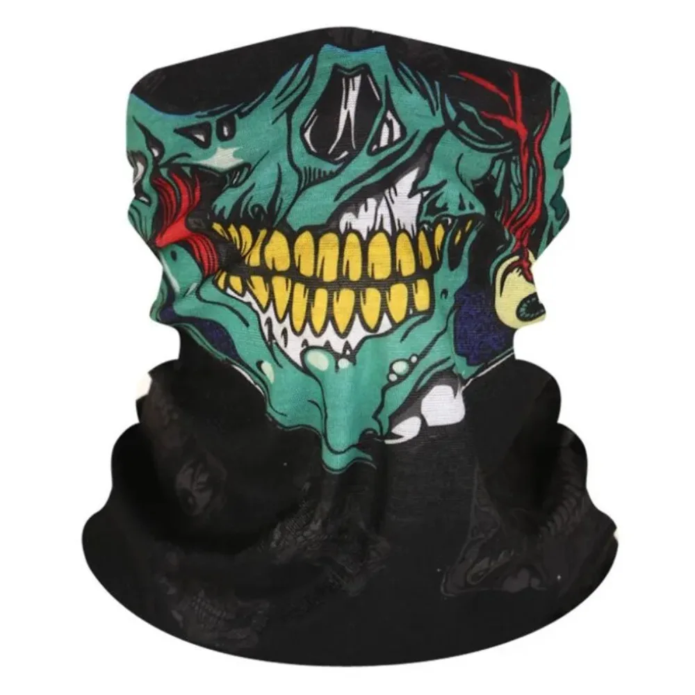 Skull Men Balaclava Ski Mask Cycling Caps Snowboard Face Cover Motorcycle Bicycle Helmet Hood Bandana Scarf Breathable Windproof view 4