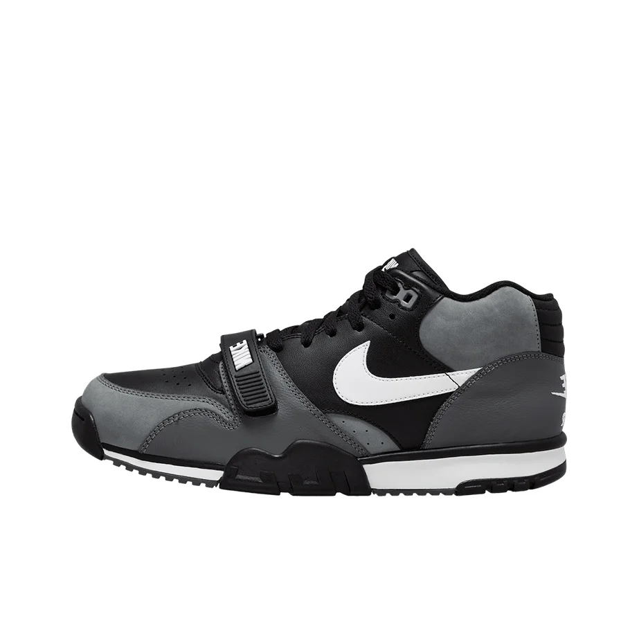 Nike Air Trainer 1 Training Shoes Men's Mid Top Black/White FD0808-001