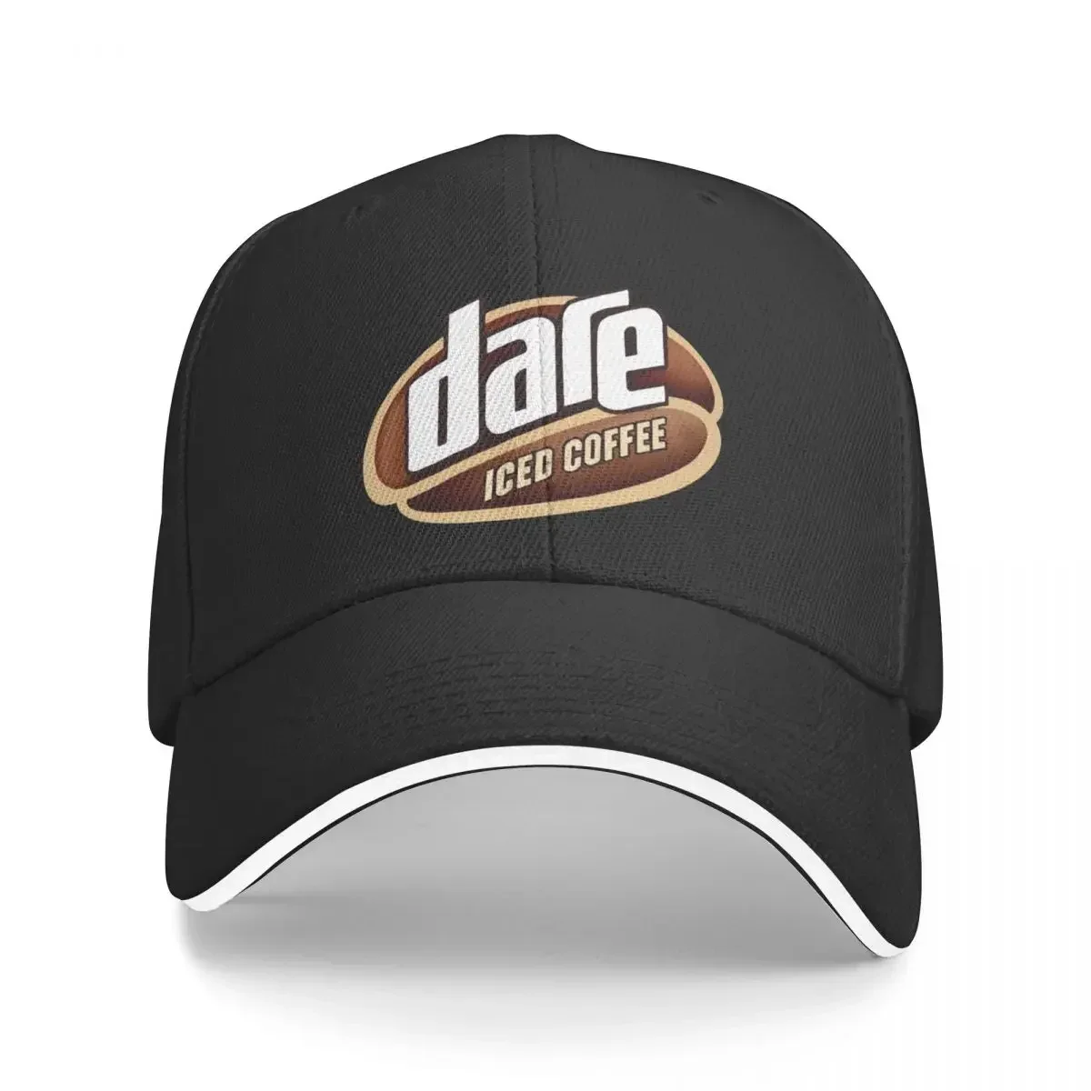 

Dare Iced Coffee Logo Baseball Cap Hip Hop Custom Cap Funny hats Hats Man Women's