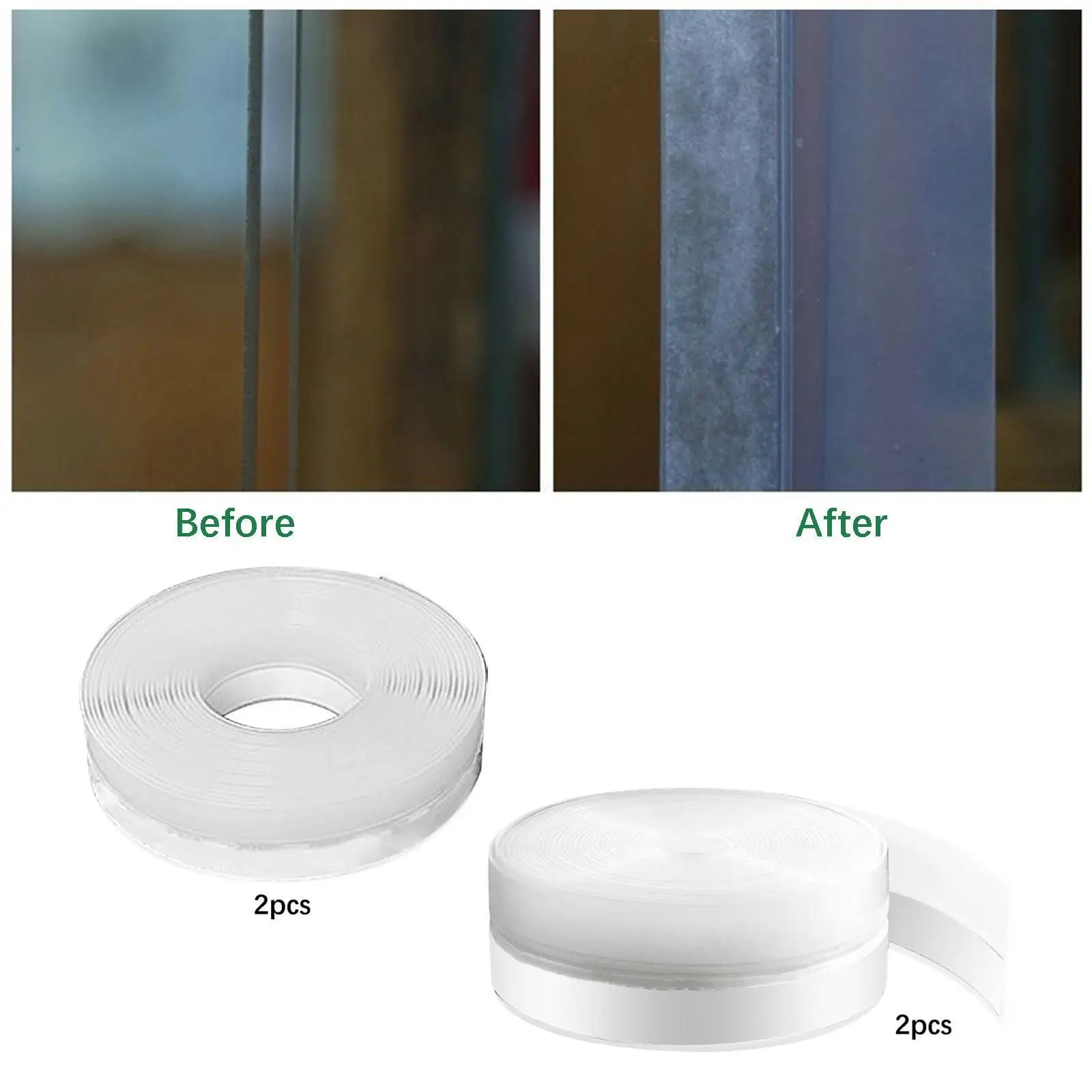 

2x прочное дверное уплотнение с защитой от атмосферных воздействий, 32,81 фута для оконных дверей, стекла для душа