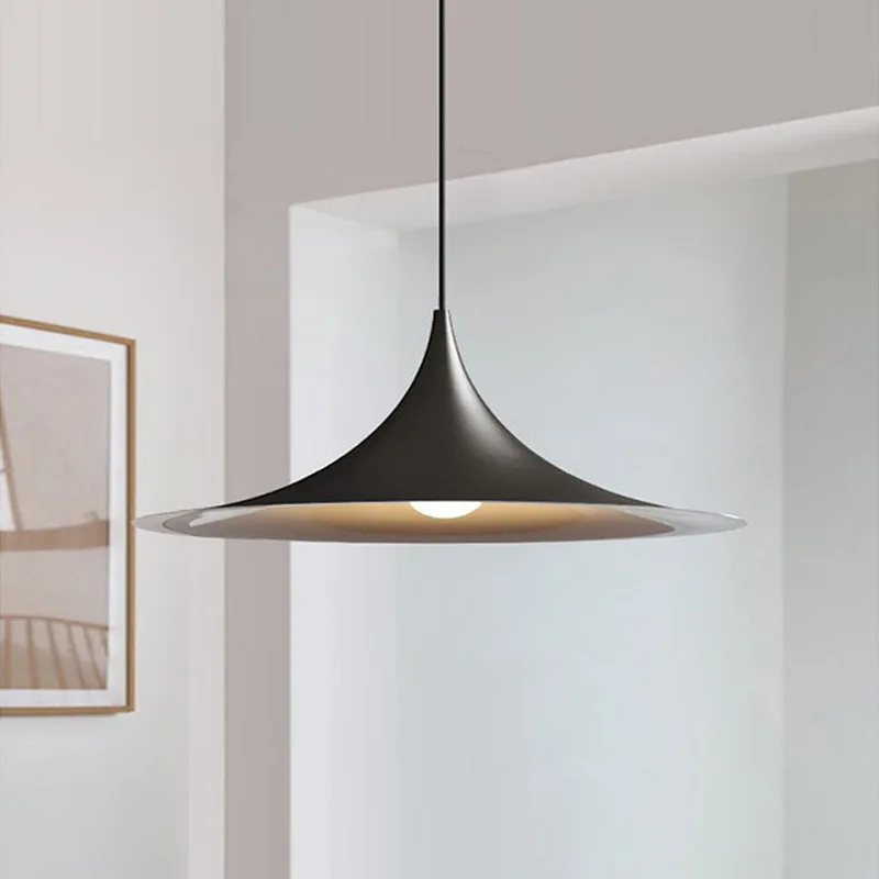 

Danish Designer GUBI Semi Pendant Lamp Minimalist Lighting for Bar Dining Room