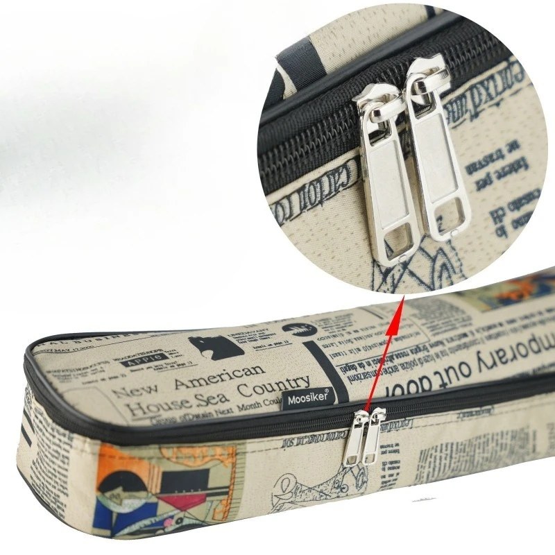 600D Oxford Cloth Newspaper Style Stitched Padded Straps Gig Bag Guitar Carrying Case for 40