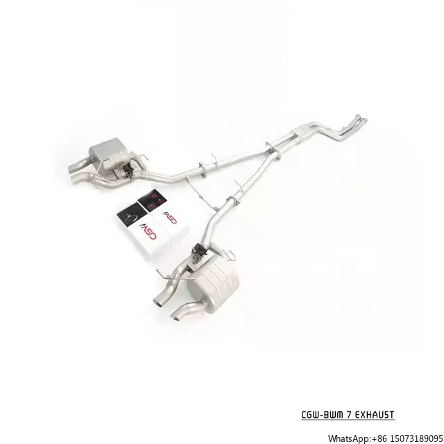 

Выхлопная система Valvetronic Catback 740i F02 с глушителем и трубами в стиле 760 для автомобилей