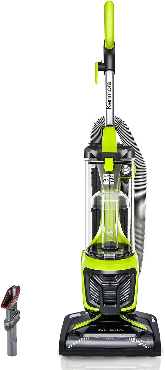 DU2001 Bagless Upright Vacuum Carpet Cleaner with 2-Motor System, XL Dust Cup, 3-in-1 Combination Tool