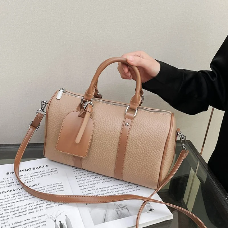 

Tough-soft 2025 Новая женская роскошная брендовая кожаная сумка известного дизайнера, классическая популярная повседневная сумка ​