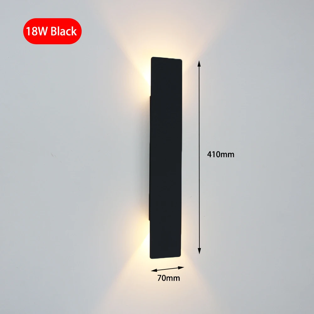 Feiyunlux Moderne Einfache 6W LED Innenwand Lampe Schlafzimmer Wohnzimmer Hause Beleuchtung Gang Korridor Dekoration Aluminium Wand Licht AC85-265V 8