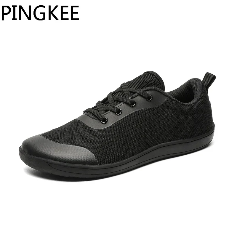 VENOCON PINGKEE Minimalist Men's Wide ToeBox Barefoot Boot Winter Feet With Wide Nose Shoes Boots Sneakers Footwear For Men Man