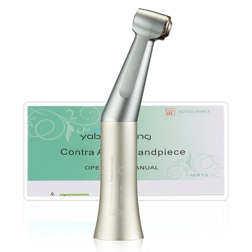 Pieza de mano Dental NSK de baja velocidad, botón pulsador de accionamiento directo 1:1, relación de engranaje de contraángulo, tipo E YX