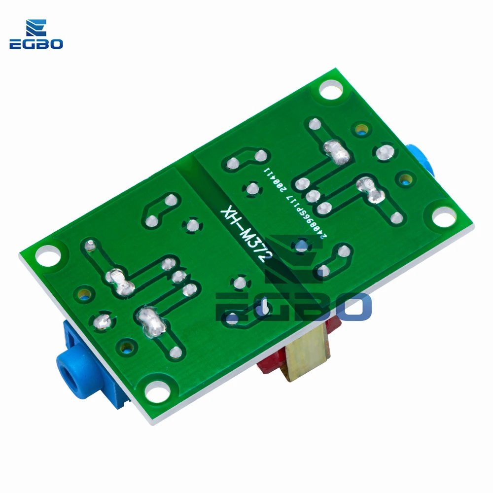 EGBO XH-M372 Stereo /Audio Isolator Vehicle Common Ground Suppression Interference Noise Isolation Module Transformer Coupler