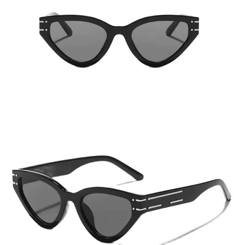 KAPELUS Retro triangle sunglasses for women  Two-color cat eye Glasses Wholesale 98081