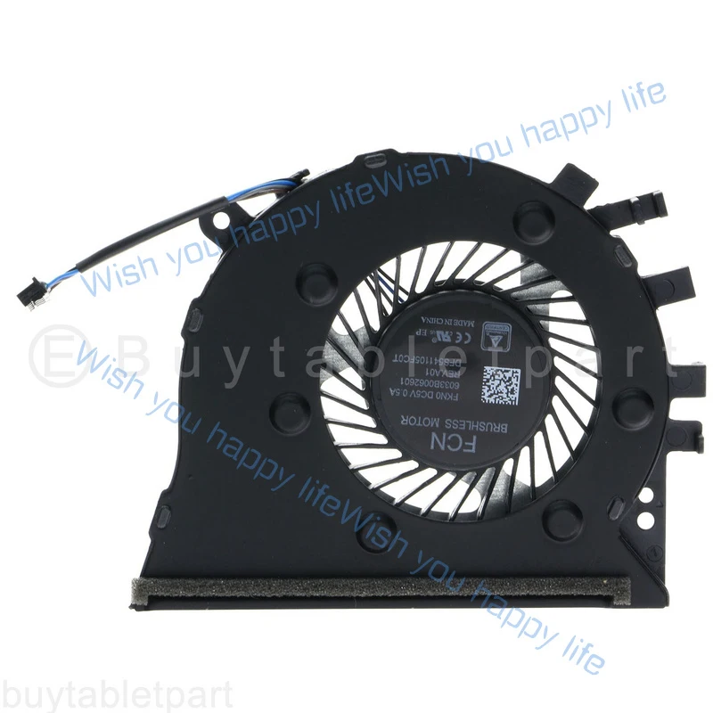 L... NEW CPU Cooling Fan For HP 17-BY 17-BY0053CL 17-BY0021DX 17-BY0061CL 17-BY0053OD