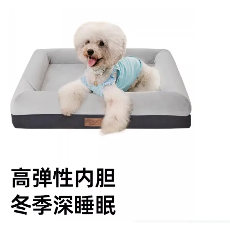 

In Stock Luxury Memory Foam Sofa Large Water Release Pet Bed Orthopedic Dog Bed Wear Resistant Chew Proof Dog Beds