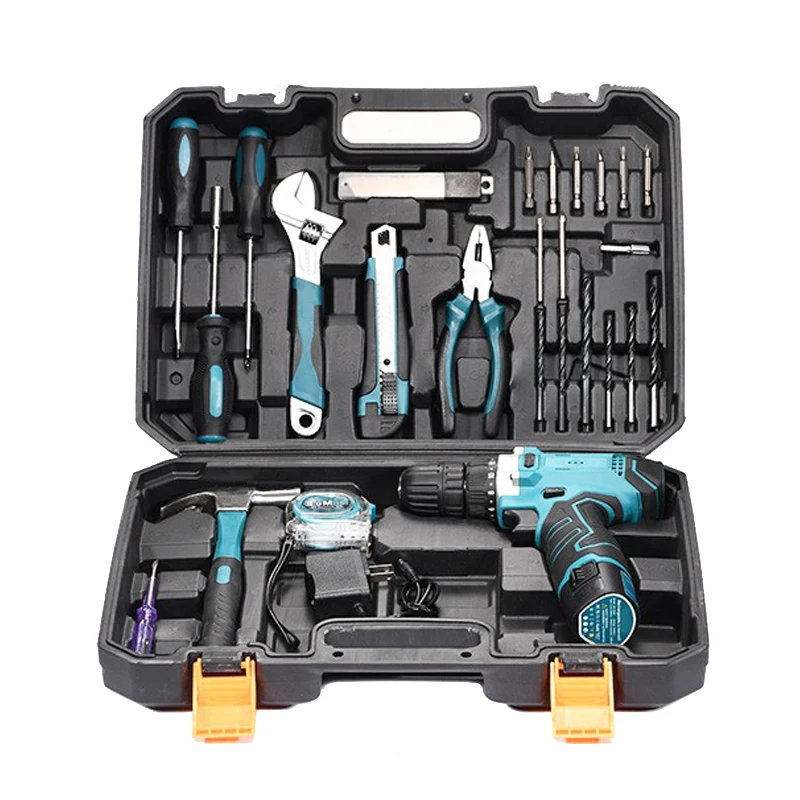 

Электрические аккумуляторные фрезы с литиевой батареей Herramientas, комбинированный набор инструментов, набор машин, ручной гаечный ключ, ящик для инструментов, наборы электроинструментов