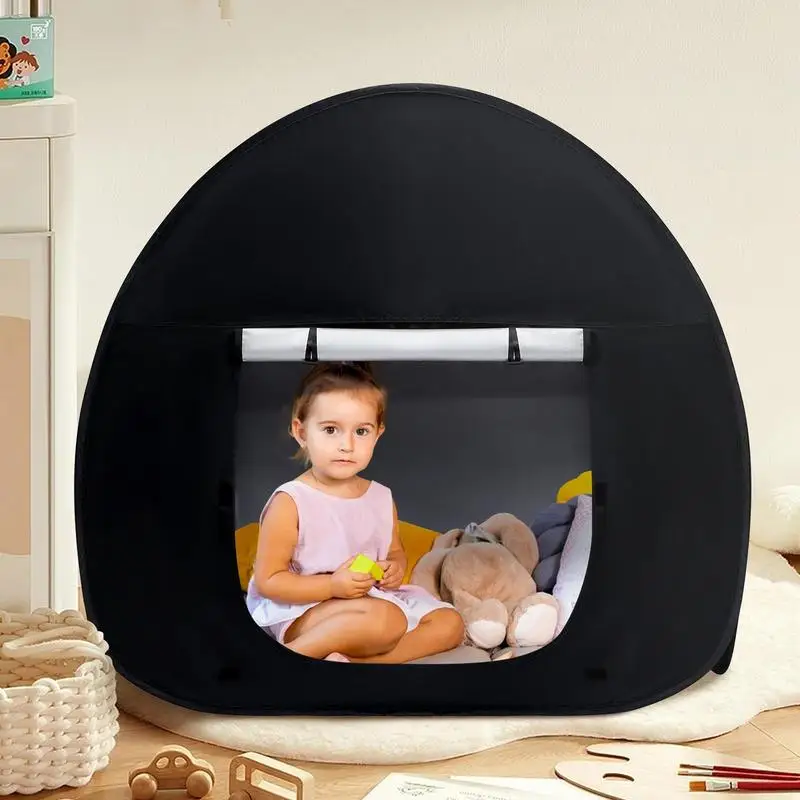 

Pop Up Tent Kids Outdoor Playhouse Calming Easy Setup Room Play Hut House For Backyard Indoor Playroom Classroom Outdoor