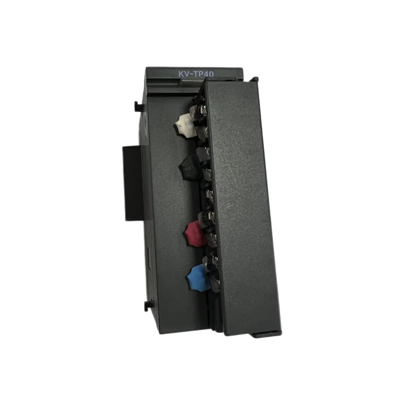 KEYENCE KV-TP40 KV-TF40 KV-AD40 PLC Programmable Controller Temperature Analog Multi Input Unit Used for Alarm Output in Stock