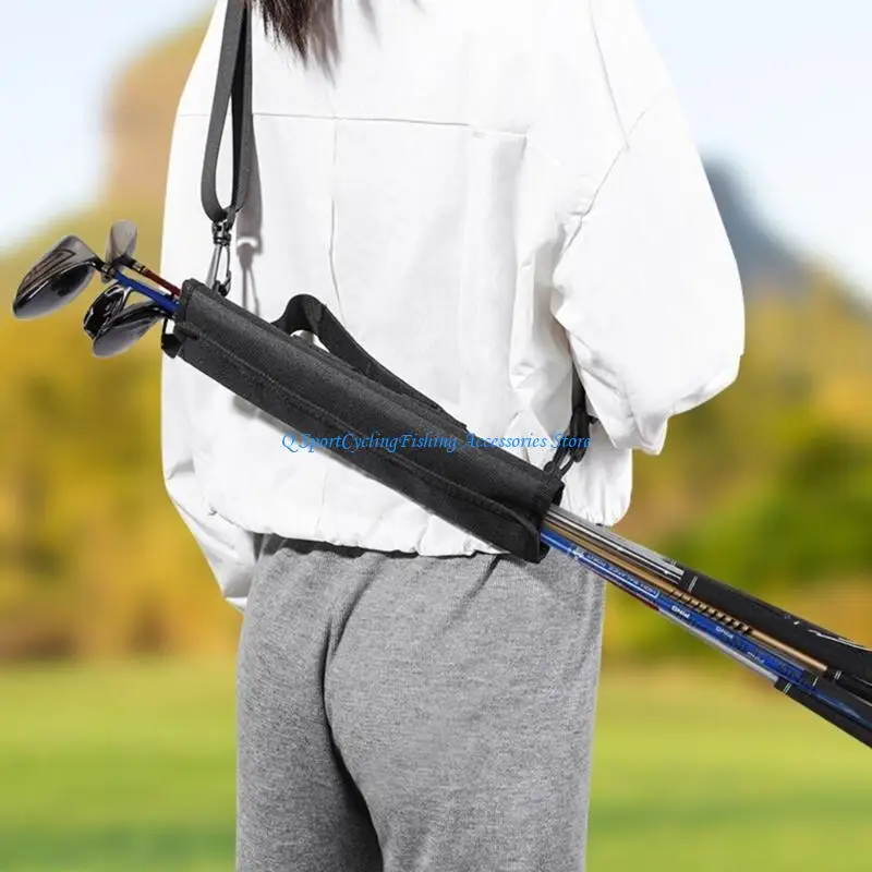 

Golf Club Carry Bag Golf Training Bag with Adjustable Shoulder Strap for Men