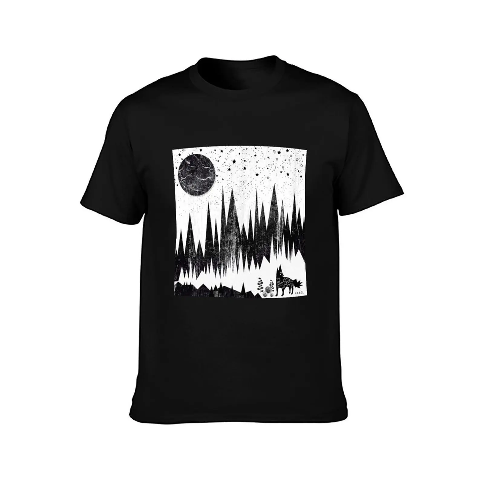 Moonshine T-Shirt Summer Casual Cotton Tee Oversized Streetwear Tops Vintage Graphic Print Loose Fit Short Sleeve