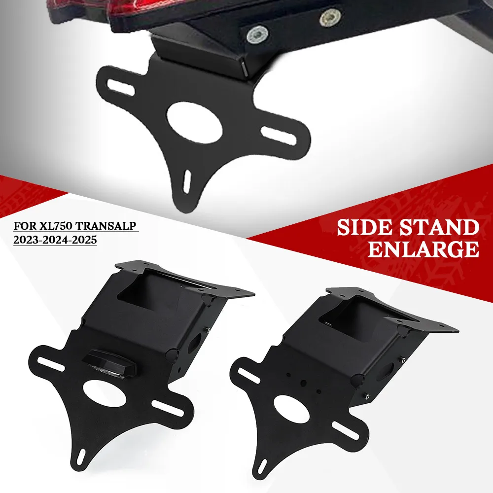 

For Honda XL750 TRANSALP 2023-2024-2025 License Plate Holder Bracket Rear Tail Tidy Fender Eliminator Kit Relocation Number Part
