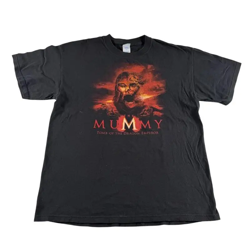 Mummy Dragon-Emperor Fiery Figure T-Shirt
