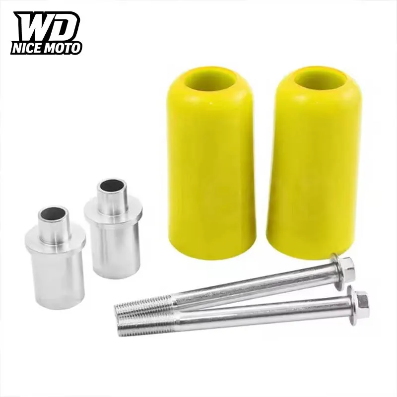 Universeller Motorrad-Rahmenschutz für 8-10mm Rahmen, Anti-Crash-Pad, Sturzschutz für KTM, Kawasaki, Suzuki – Detail 9