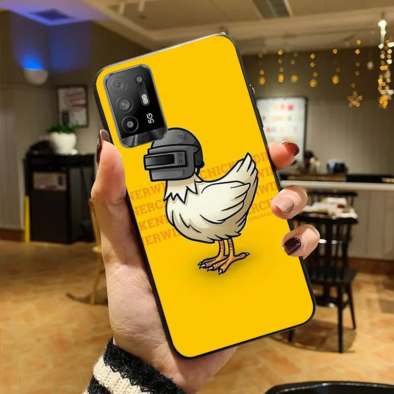 Funda Pubg Soft shell Telefon abdeckung für Oppo A74 A94 4G A9 A5 A53 A73 A57 A76 A96 4G A54 A78 A95 A98 A72 5G Hüllen Coque