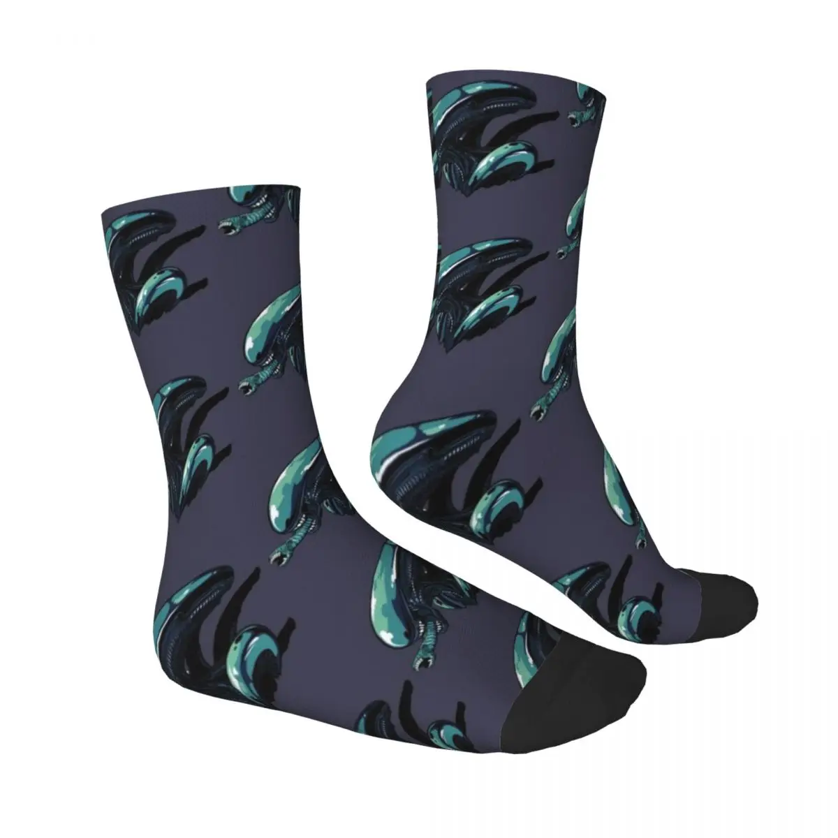 Xenomorph Bust Socks Non-slip Crossfit cycling Boy Socks Women's