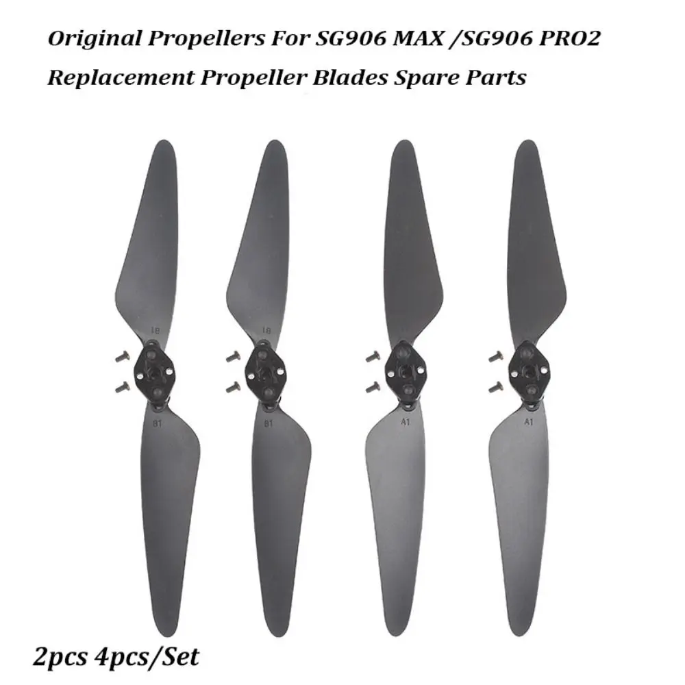 

High Quality Black Original Propellers ABS Mini Spare Parts Replacement Propeller Blades For SG906 MAX /SG906 PRO2