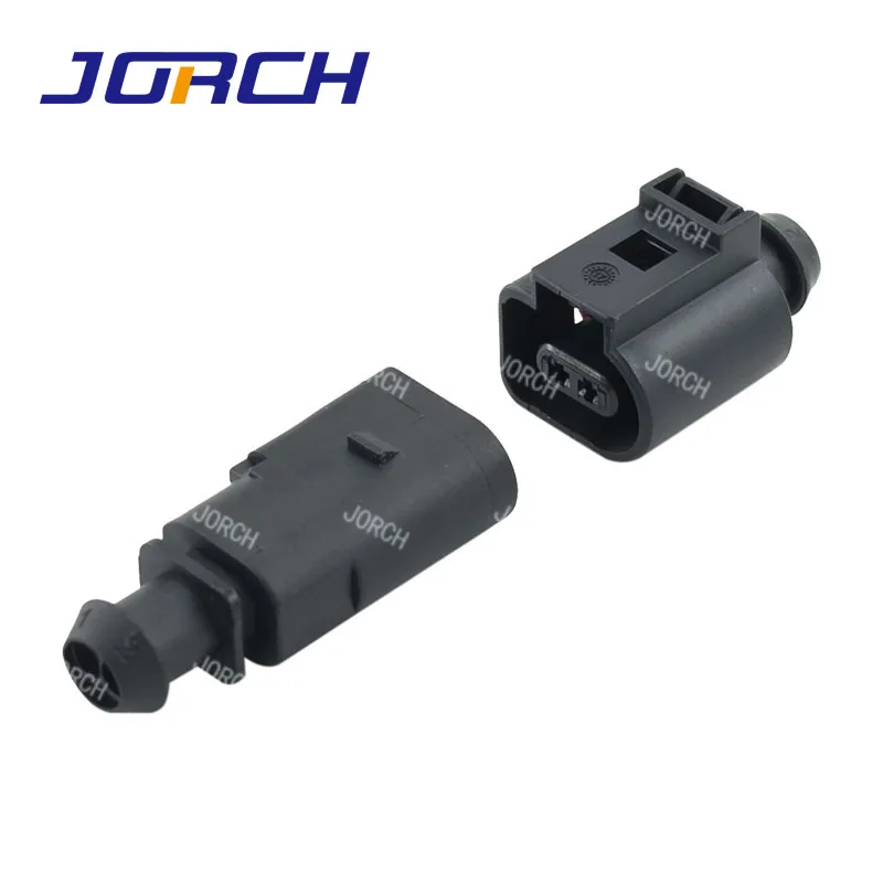 1 set 2 Pin 1.5mm 1J0973802/1J0973702 Auto Temp sensor plug deflation valve connector waterproof Electrical Wire connectors