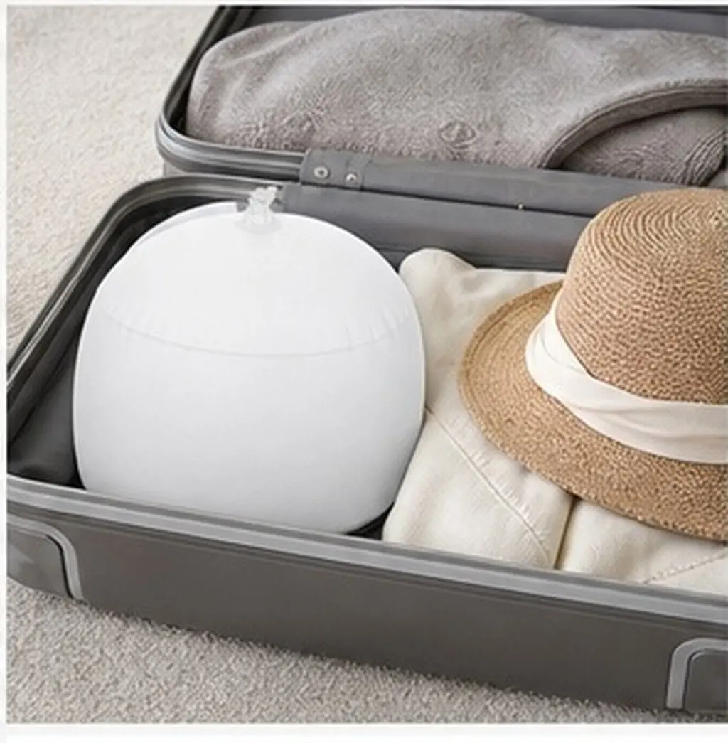 PVC Inflatable Hat Shaper Tabletop Display Stand Baseball Cap Inner Support Blow Up Hat Organizer White Baseball Cap Shaper